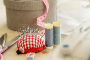 Activité de couture.